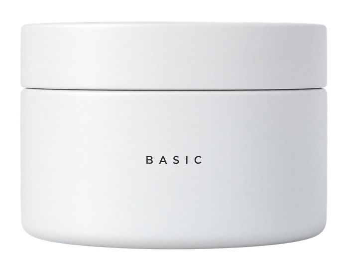 Plain generic body butter jar